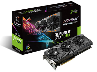 Placa de Video ASUS ROG STRIX GeForce® GTX 1080 O8G-GAMING