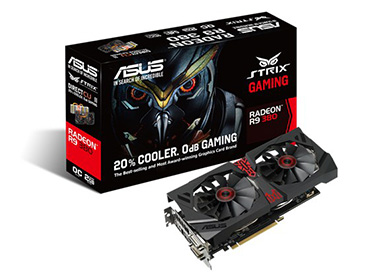 Placa de Video ASUS STRIX R9 380 2GD5