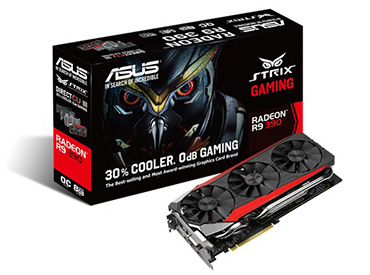 Placa de Video ASUS STRIX R9 390 8GD5