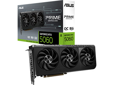 Placa de video ASUS PRIME GeForce RTX™ 5060 8GB GDDR7 OC Edition