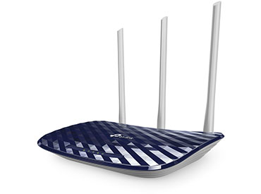 Router Wireless de Banda Dual AC750 TP-Link (Archer C20) - 3 Antenas