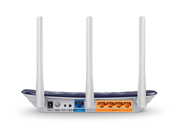 Router Wireless de Banda Dual AC750 TP-Link (Archer C20) - 3 Antenas