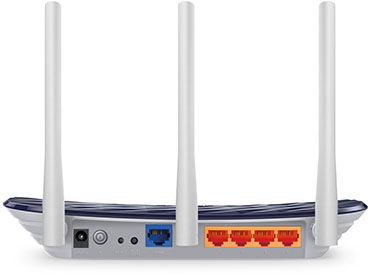 Router Wireless de Banda Dual AC750 TP-Link (Archer C20) - 3 Antenas