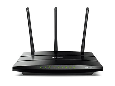 Router Wireless de Banda Dual AC1750 TP-Link (Archer C7) - 6 Antenas