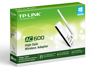 Adaptador de red USB wireless AC600 TP-Link Archer T2UH