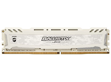 Memoria Ram Crucial Ballistix Sport LT White 8GB DDR4-2666