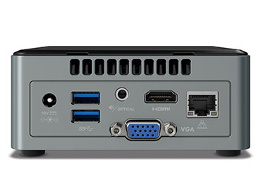 Kit Intel® NUC NUC6CAYH - Intel® Celeron® J3455