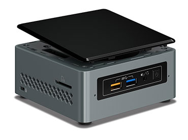 Kit Intel® NUC NUC6CAYH - Intel® Celeron® J3455