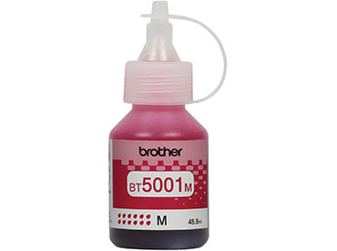 Botella de tinta magenta de ultra alto rendimiento Brother BT5001M