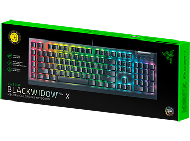 Teclado Mecánico Razer BlackWidow V4 X - Yellow Switch