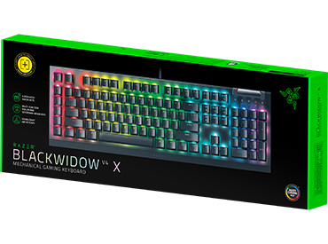 Teclado Mecánico Razer BlackWidow V4 X - Yellow Switch