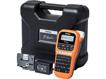 Rotuladora Industrial Portátil con maletín de transporte Brother PT-E110VP