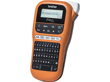 Rotuladora Industrial Portátil con maletín de transporte Brother PT-E110VP