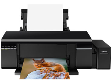 Impresora Epson EcoTank L805 - Imprime CD/DVD