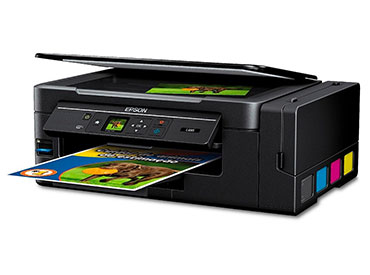 Multifunción Epson EcoTank L495 - Sistema de tinta continuo - USB y Wi-Fi