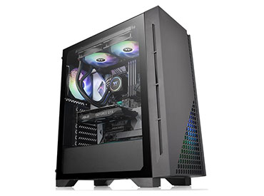 Gabinete Thermaltake H330 TG - Black