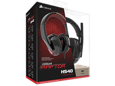 Auriculares con Micrófono Corsair Raptor HS40 7.1 USB