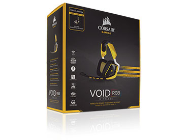 Auriculares Corsair VOID Wireless Dolby 7.1 RGB - Special Edition Yellowjacket