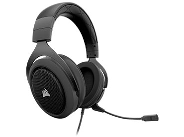 Auriculares con Micrófono Corsair HS60 SURROUND - Carbon