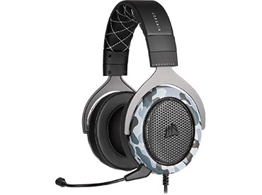 Auriculares con Micrófono Corsair HS60 HAPTIC - Artic Camo - USB