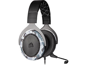 Auriculares con Micrófono Corsair HS60 HAPTIC - Artic Camo - USB