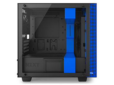 Gabinete NZXT H400i Matte Black/Blue