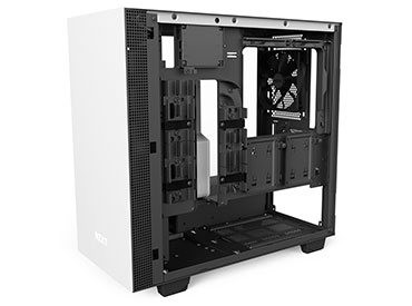 Gabinete NZXT H400i Matte White/Black