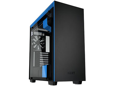 Gabinete NZXT H700i Matte Black/Blue