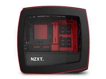 Gabinete NZXT Manta ITX Matte Black/Red