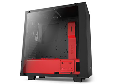 Gabinete NZXT S340 Elite Black/Red