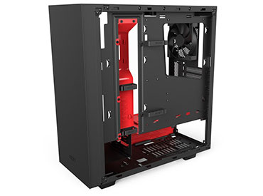 Gabinete NZXT S340 Elite Black/Red