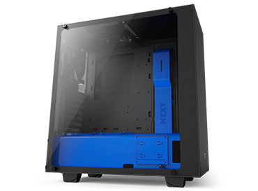 Gabinete NZXT S340 Elite Black/Blue