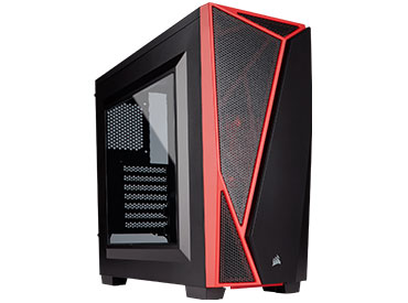 Gabinete Corsair Carbide Series® SPEC-04 - Negro/Rojo