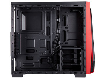 Gabinete Corsair Carbide Series® SPEC-04 - Negro/Rojo