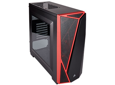 Gabinete Corsair Carbide Series® SPEC-04 - Negro/Rojo