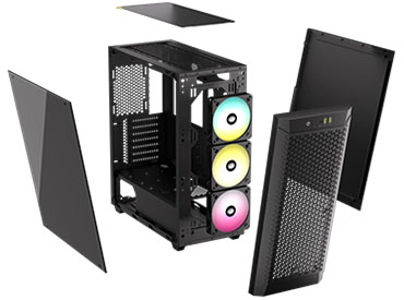 Gabinete Corsair 480T RGB Airflow - Black