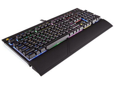 Teclado Corsair STRAFE RGB Mechanical Gaming - Cherry® MX Red