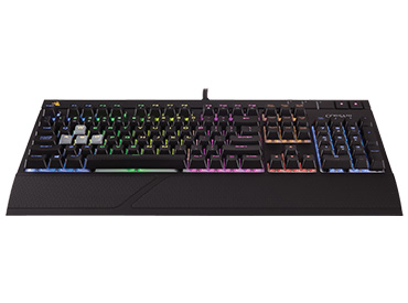 Teclado Corsair STRAFE RGB Mechanical Gaming - Cherry® MX Red