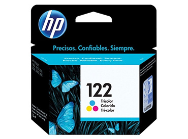 Cartucho original de tinta Tricolor HP 122 (CH562HL) - 100 páginas