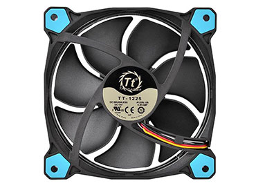 Cooler pack Thermaltake Riing 12 LED Blue (pack de 3 ventiladores)