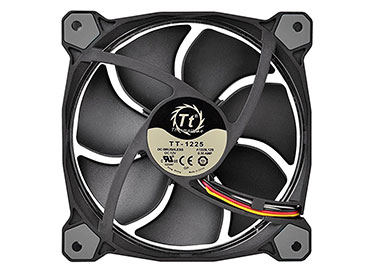 Cooler pack Thermaltake Riing 12 LED White (pack de 3 ventiladores)