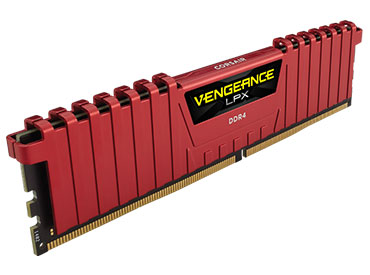 Memoria Ram Corsair Vengeance® LPX DDR4 8GB 4000MHz (2x4GB) - Red