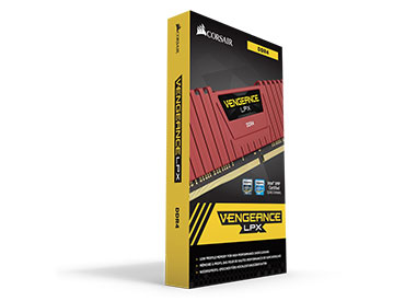 Memoria Ram Corsair Vengeance® LPX DDR4 8GB 4000MHz (2x4GB) - Red