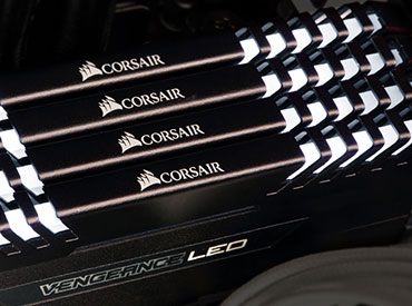 Memoria Ram Corsair Vengeance® LED DDR4 16GB 2666MHz (2x8GB) - LED White