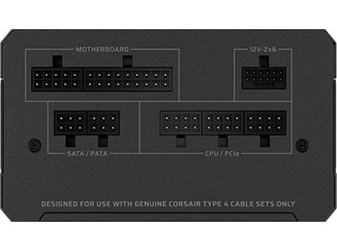 Fuente Modular Corsair RMe Series RM850e - 850W Cybenetics™ Gold