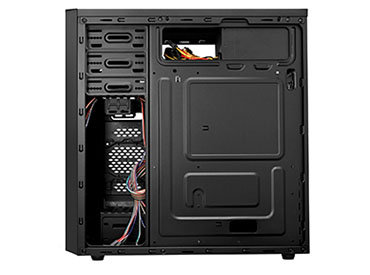 Gabinete Sentey G38 Power Kit con fuente 600W, Incluye mouse, teclado y parlantes