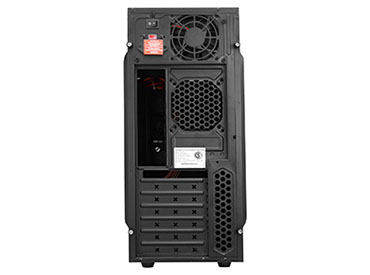 Gabinete Sentey G38 Power Kit con fuente 600W, Incluye mouse, teclado y parlantes
