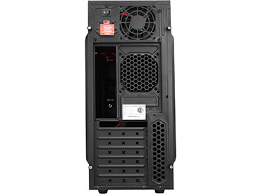 Gabinete Sentey G50 Power Kit con fuente 600W, Incluye mouse, teclado y parlantes