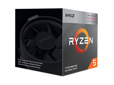 Combo Actualización AMD Ryzen™ 5 3400G con gráficos Radeon™ RX Vega 11