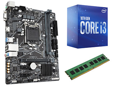 Combo Actualización Intel Core i3-10100 (10ma Gen.)